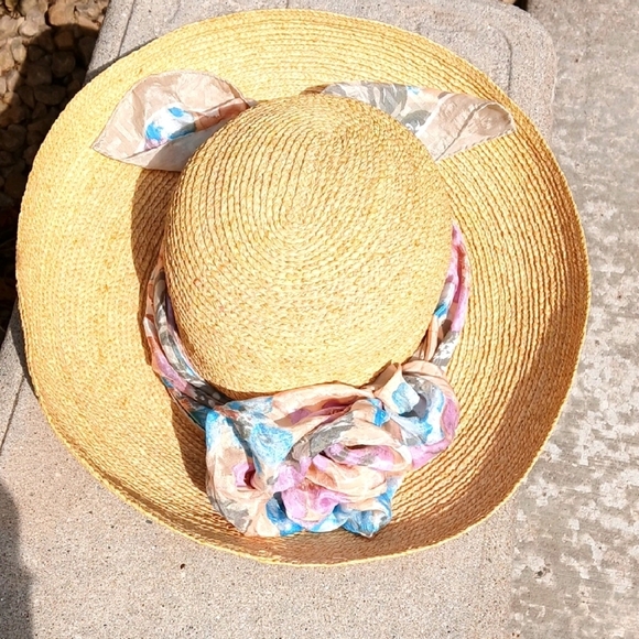 HELEN KAMINSKI 100% RAFFIA HAT, Elegant Straw Hat  NWOT main image 4